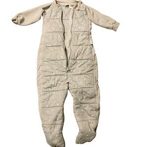 Ergo pouch Sleep Suit Sack3.5 TOG thicker cotton  sage green 4-6y retail 90USD